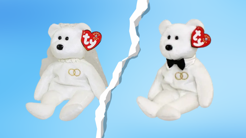 Mr and Mrs Beanie Baby