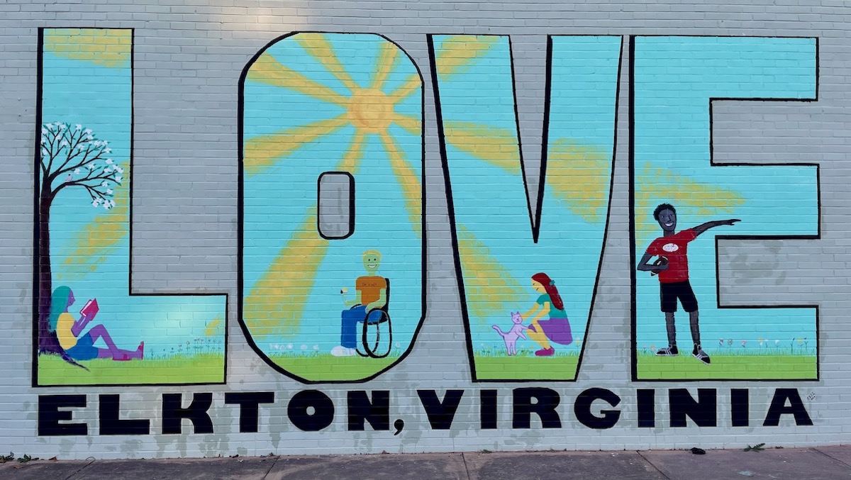 Elkton Virginia Public Mural Art