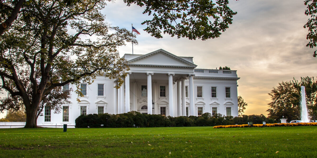 White House at Sunset