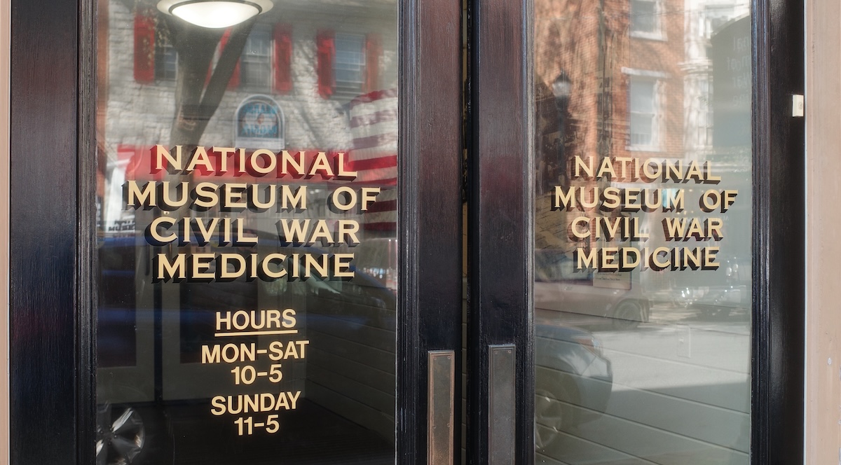 Civil War Medicine Museum Door